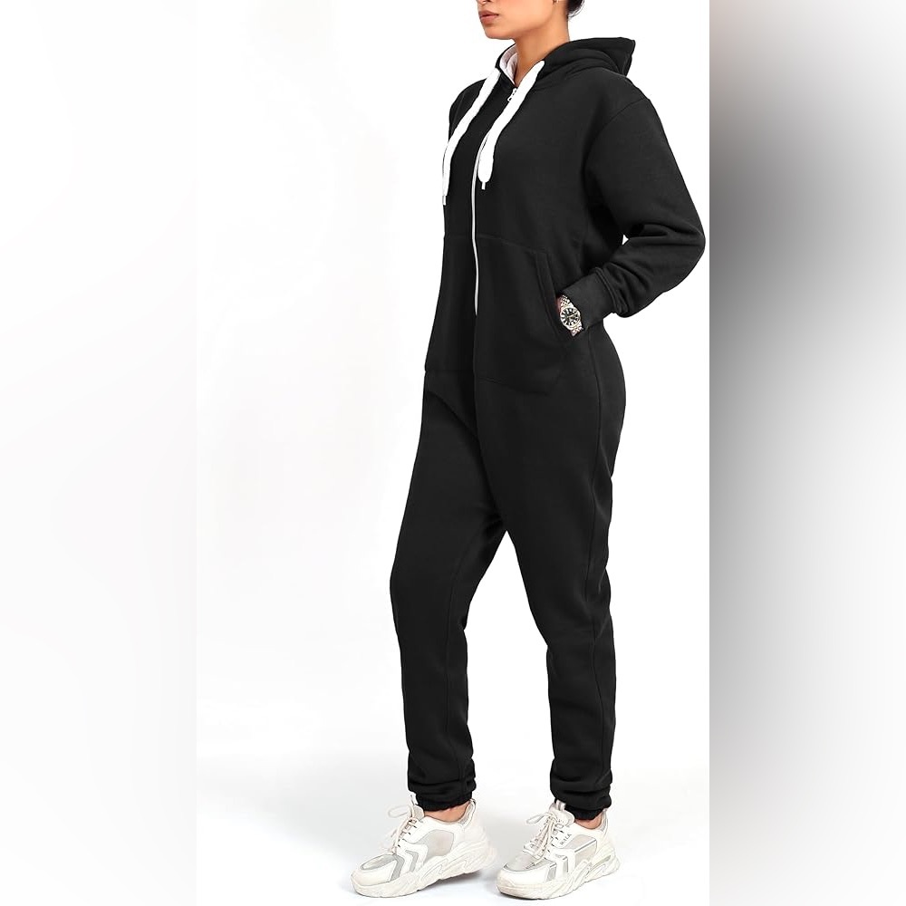 Silver Lilly Onesie Hooded Union Suit